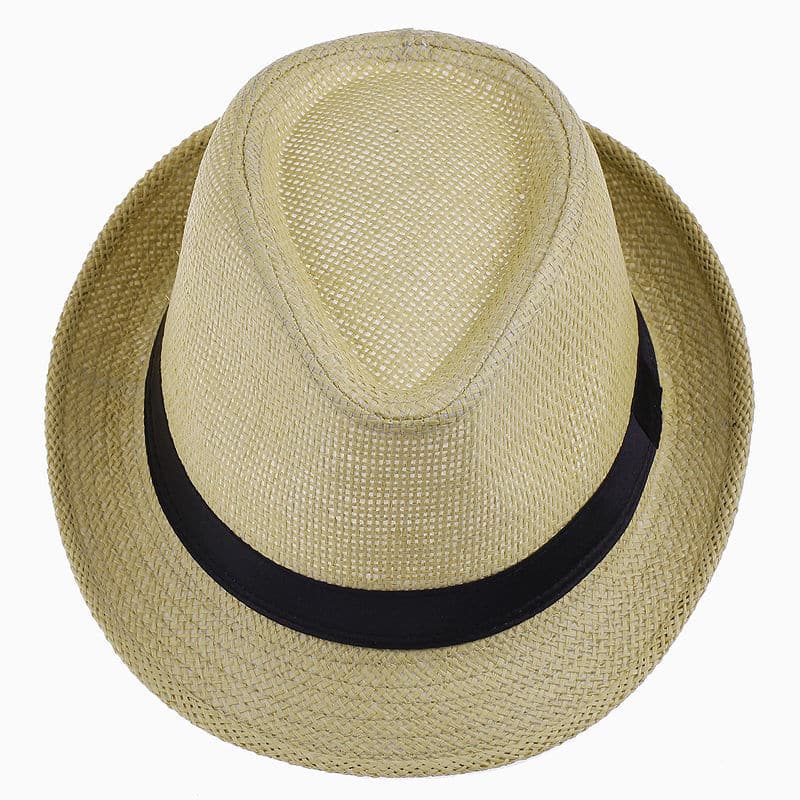 Chapeau de paille tendance style cowboy pour homme_2