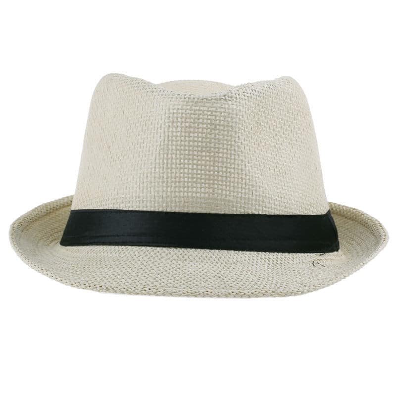 Chapeau de paille tendance style cowboy pour homme_4