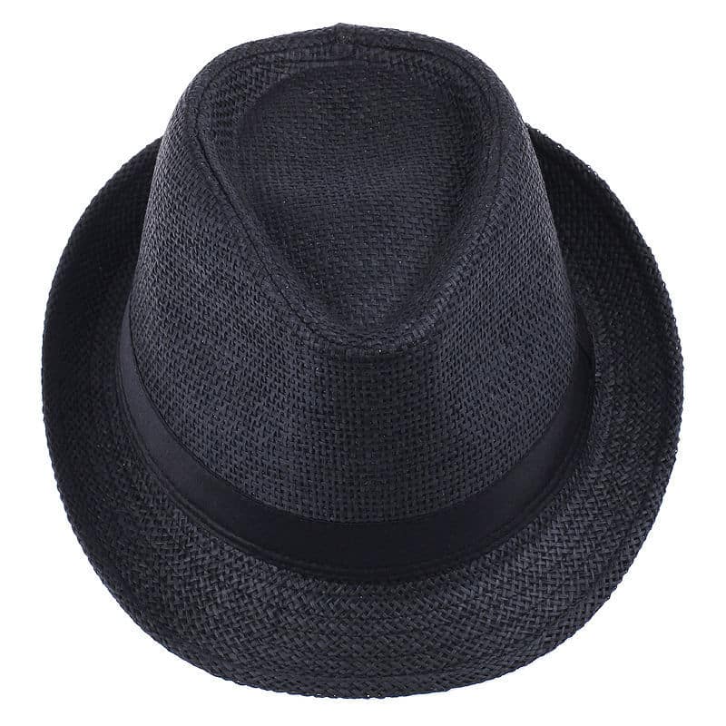 Chapeau de paille tendance style cowboy pour homme_8