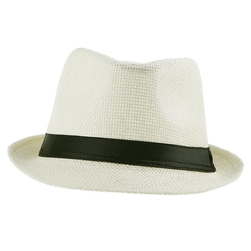 Chapeau de paille tendance style cowboy pour homme_9