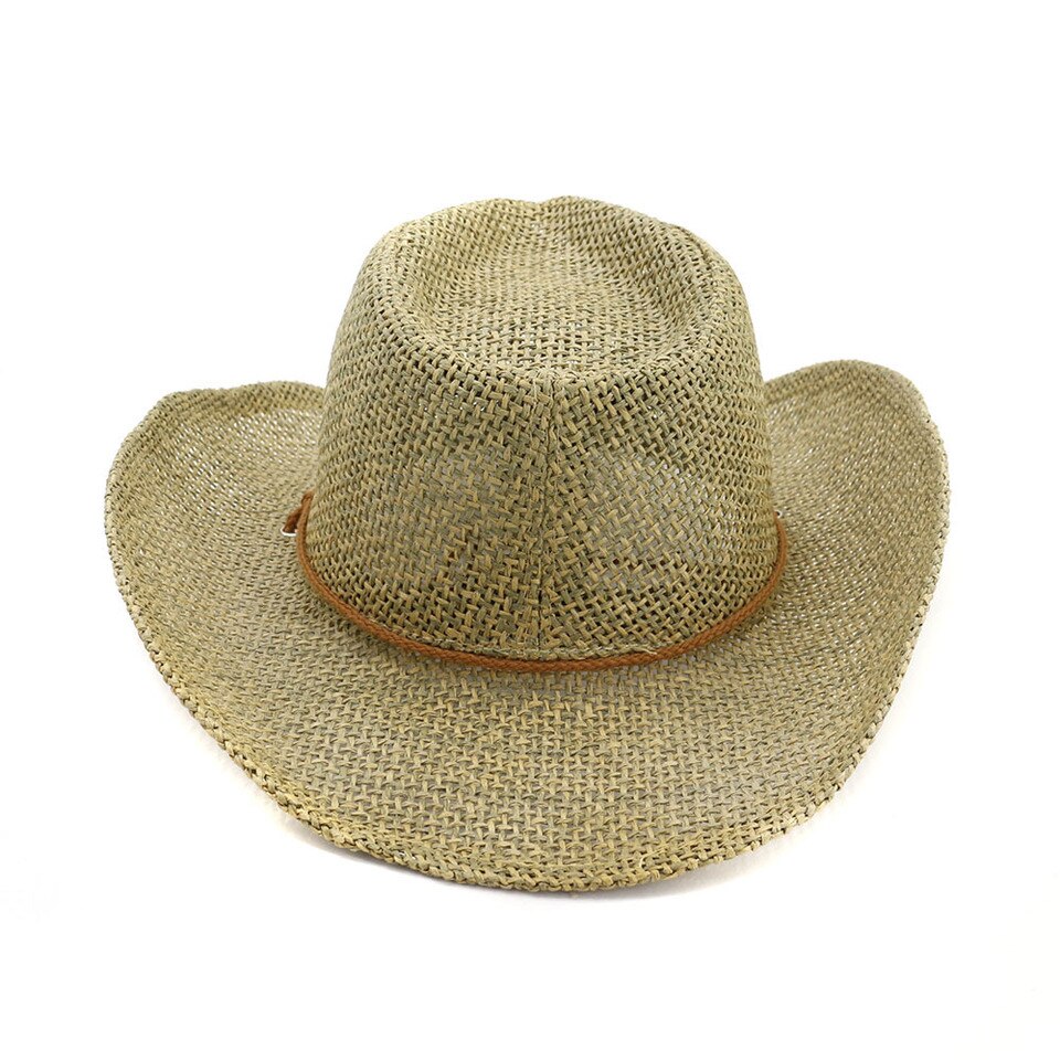 Chapeaux de cowboy style Panama en paille_2